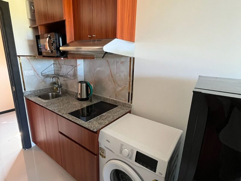 Компактная студия 20 м² на 2-м этаже в 777 Beach Condo (Май Као, Пхукет)