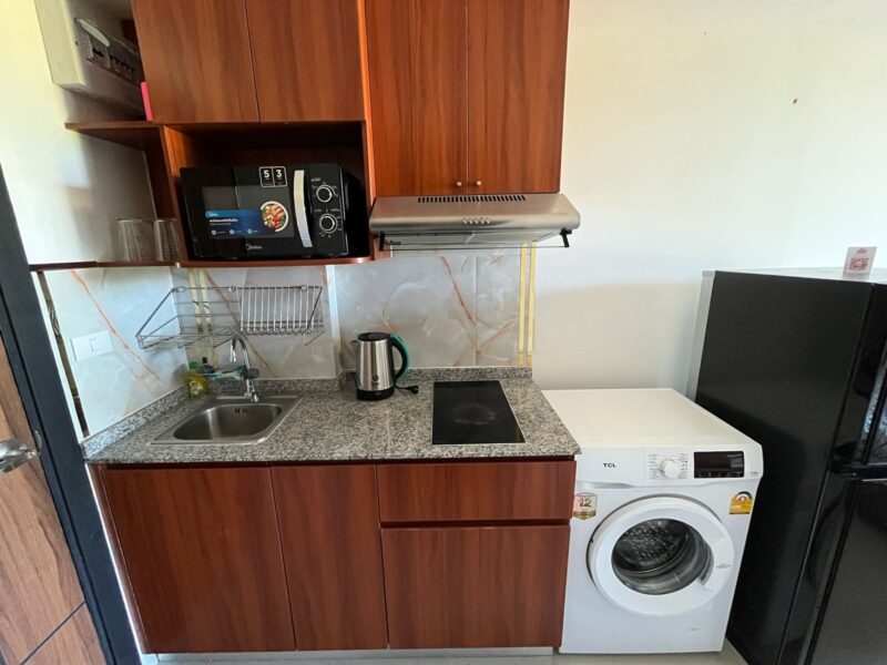 Компактная студия 20 м² на 2-м этаже в 777 Beach Condo (Май Као, Пхукет)